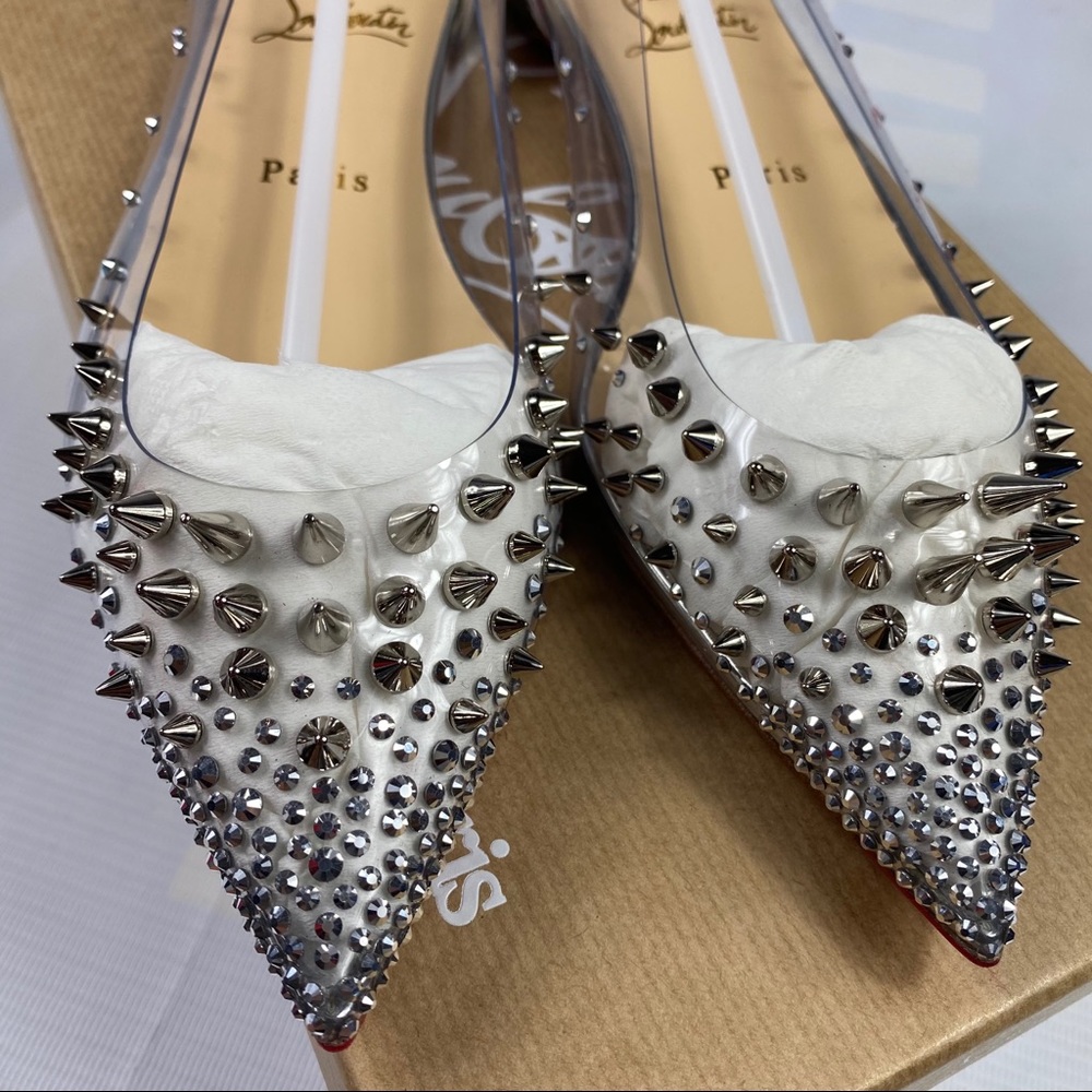 Christian Louboutin Women's Grotika Flats 38.5 NEW - Picture 9 of 16